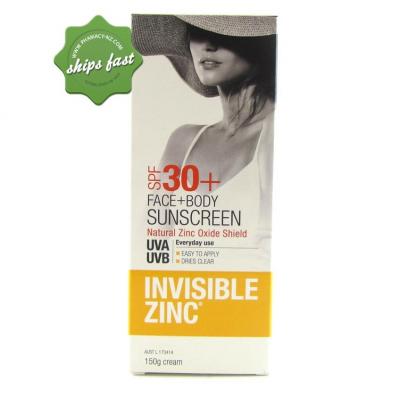 Invisible Zinc Face and Body 150g