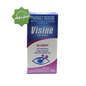 Visine Allergy Eye Drops (Phenirmaine Maleate 0.3%)
