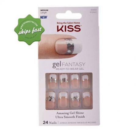 Kiss Nails Gel Fantasy Rock Candy Kgn02 24 Nails