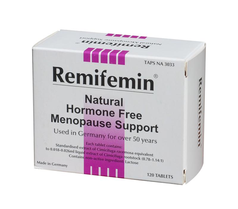 Remifemin Tablets 120 Tablets Pack For Menopause Support