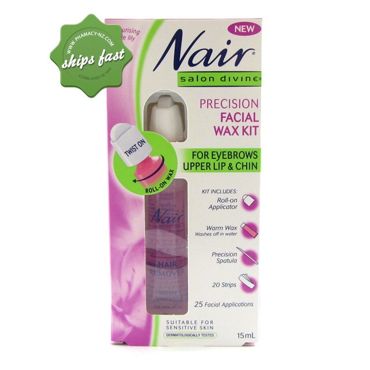 Nair Salon Facial Wax Kit 15ml use as chin wax
