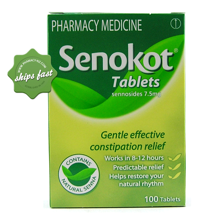 Senokot Tablets 100 one of several Laxative Products
