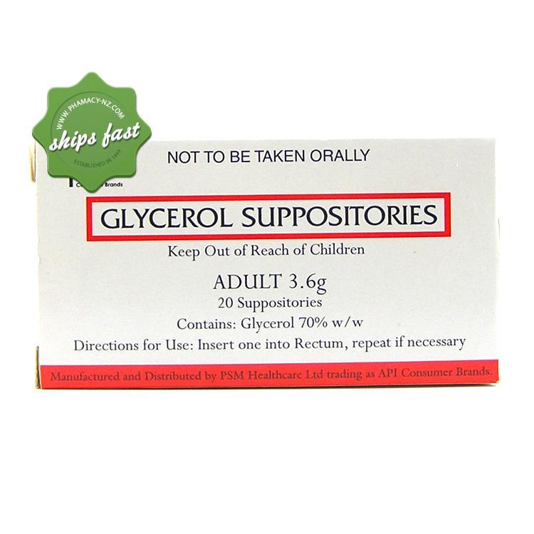 Glycerol Suppositories