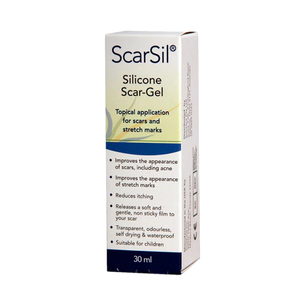 Scarsil Silicone Scar Gel 30ml for Acne Scarring