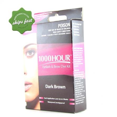 1000 Hour Eyelash and Brow Dye Dark Brown