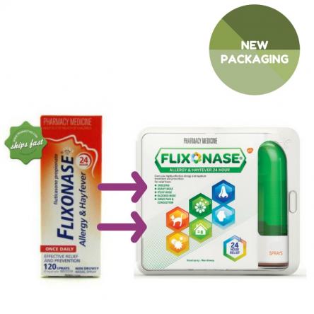 Flixonase new packaging