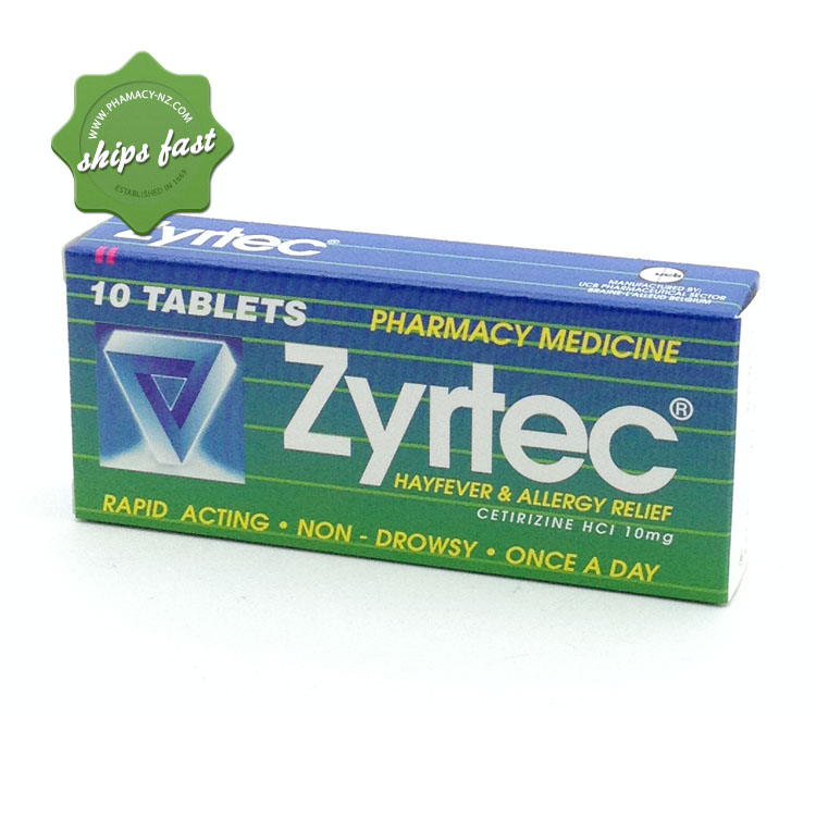 New zyrtec tablets