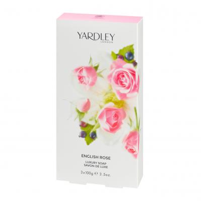 Yardley English Rose Soap 3x100g