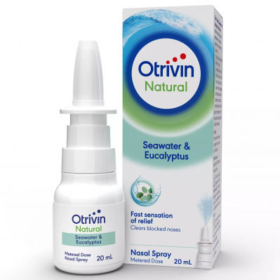 Otrivin Seawater and Eucalyptus Spray 20ml