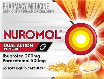 Nuromol Dual Action Liquid Capsules 60pk