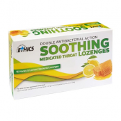 Ethics Soothing Medicated Throat Lozenges 16s